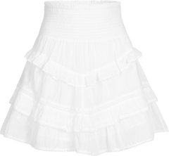 Vilde Voile Skirt - White