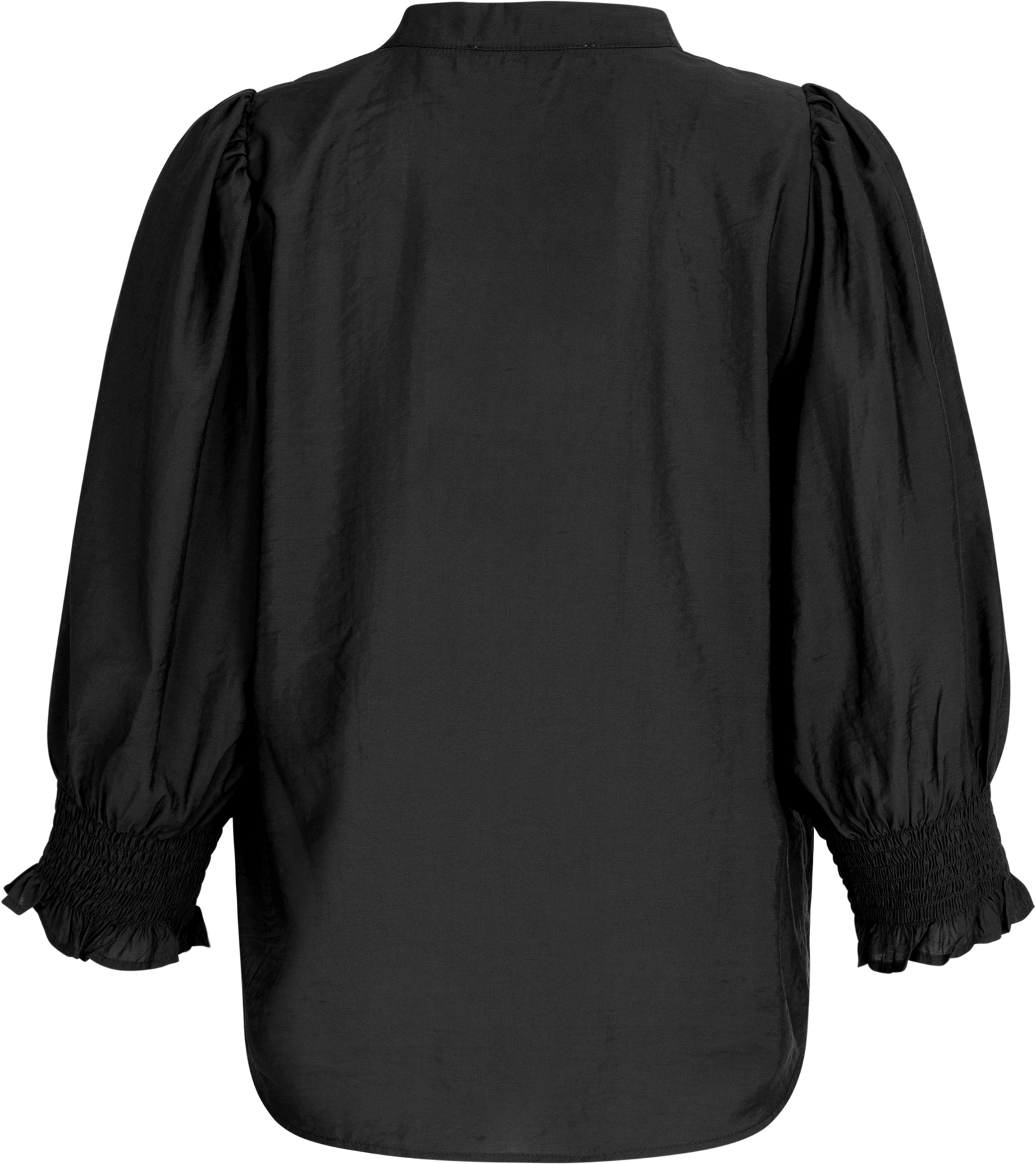 Callumcc Frill Ss Shirt - Black