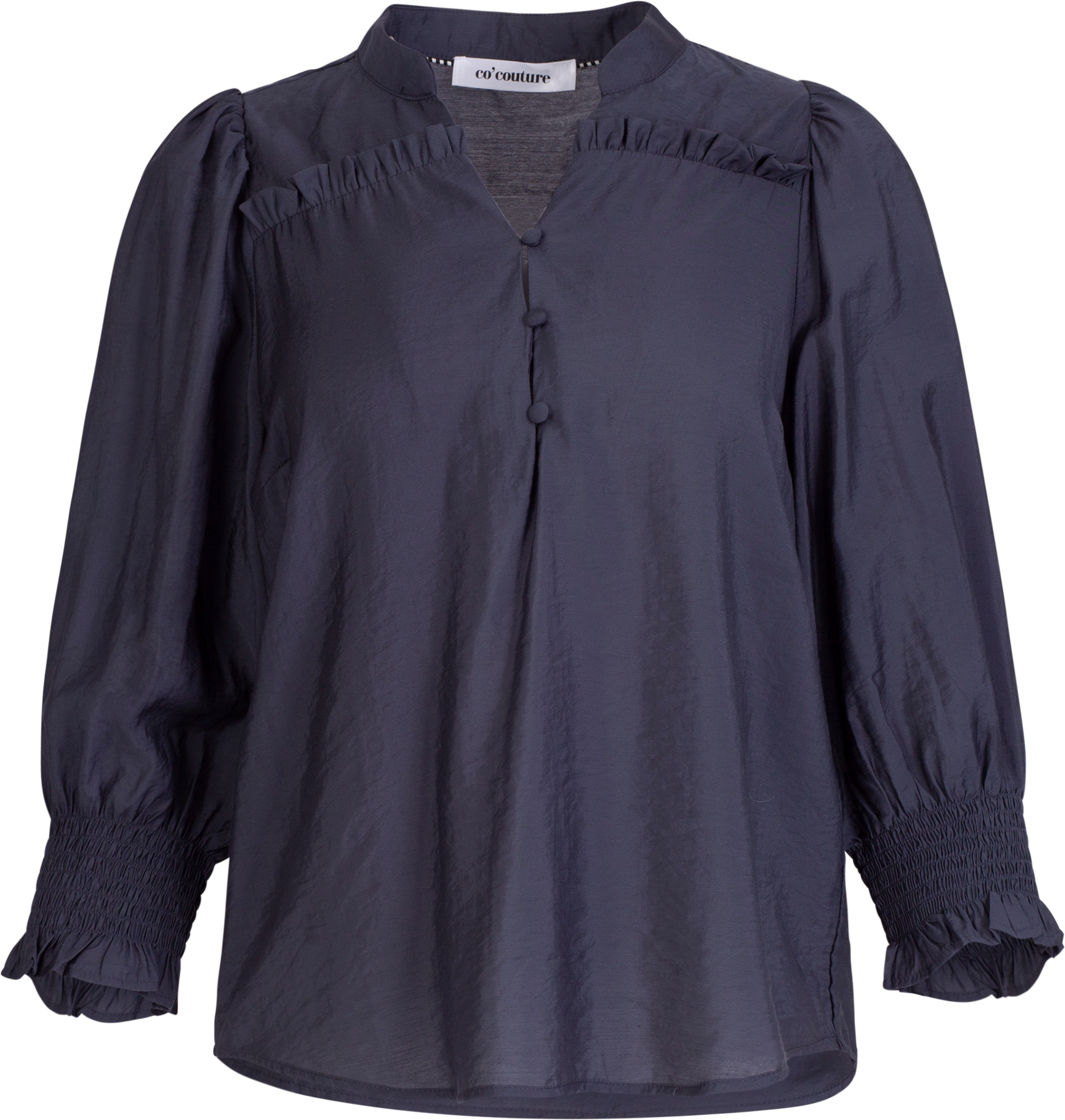 Callumcc Frill Ss Shirt - Ink