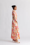 Yassavanna Long Shirt Dress S - Almond Peach Flima