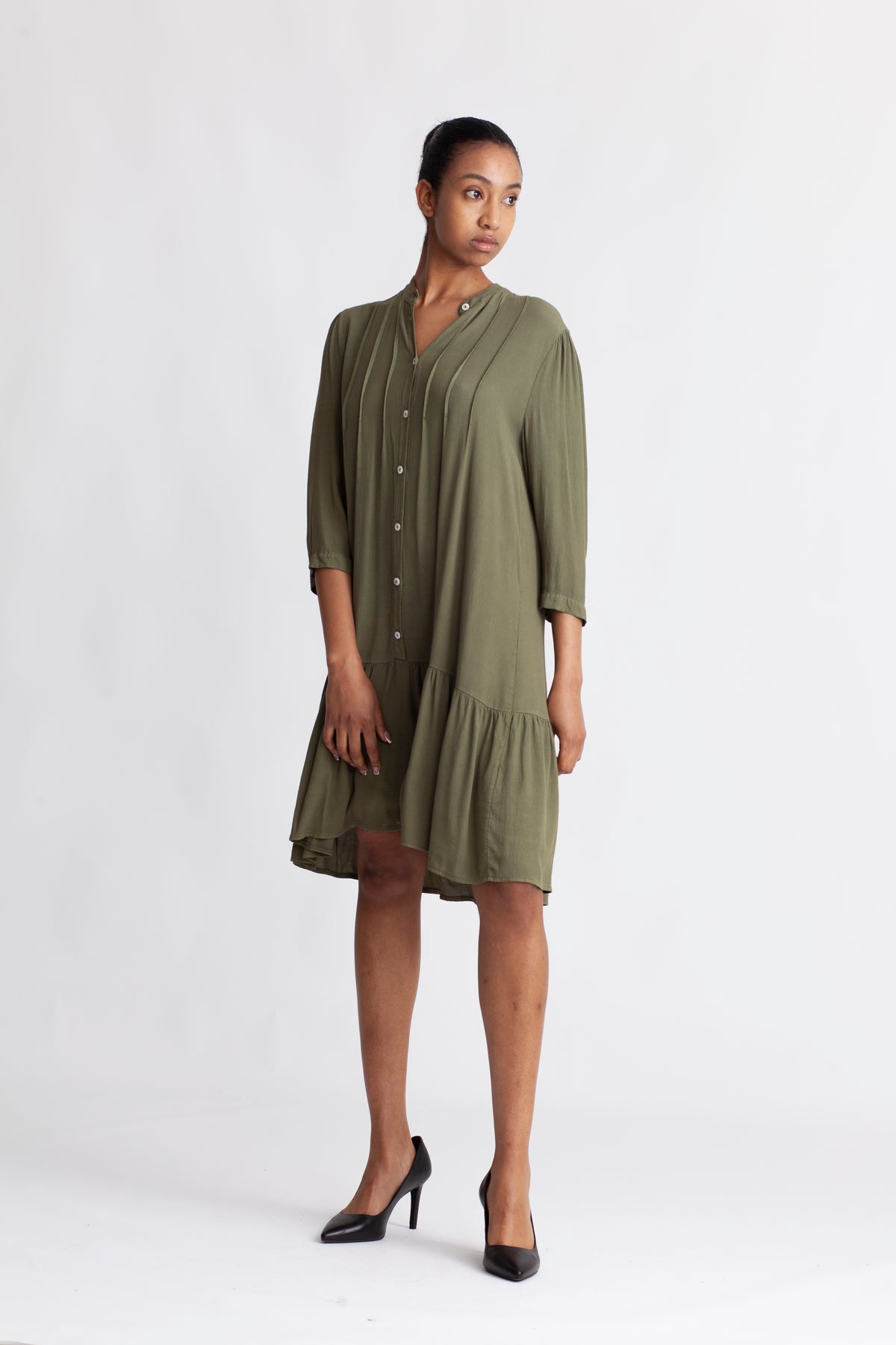 Imogene Dress - Leaf Green