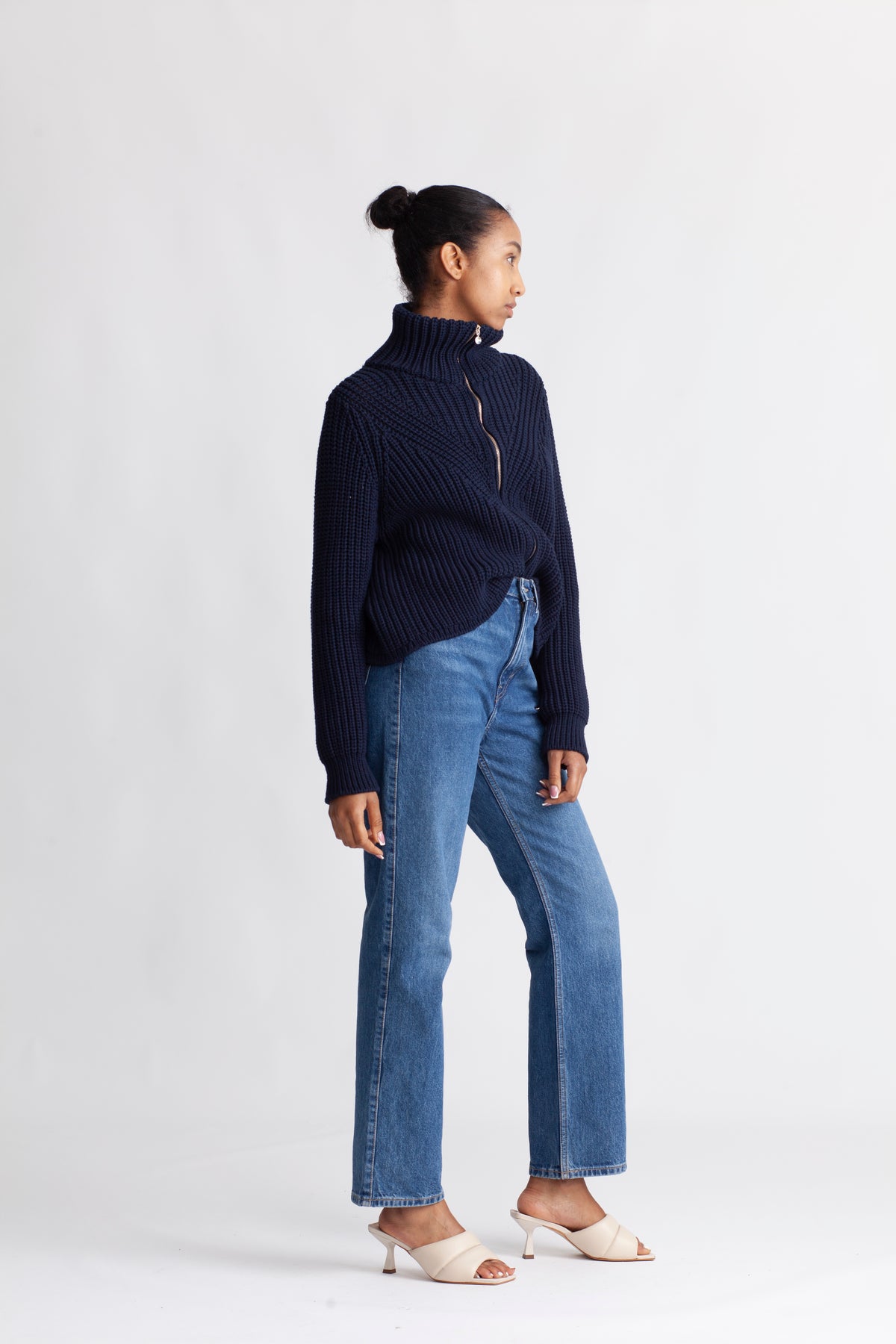 Viki Cardigan - Navy