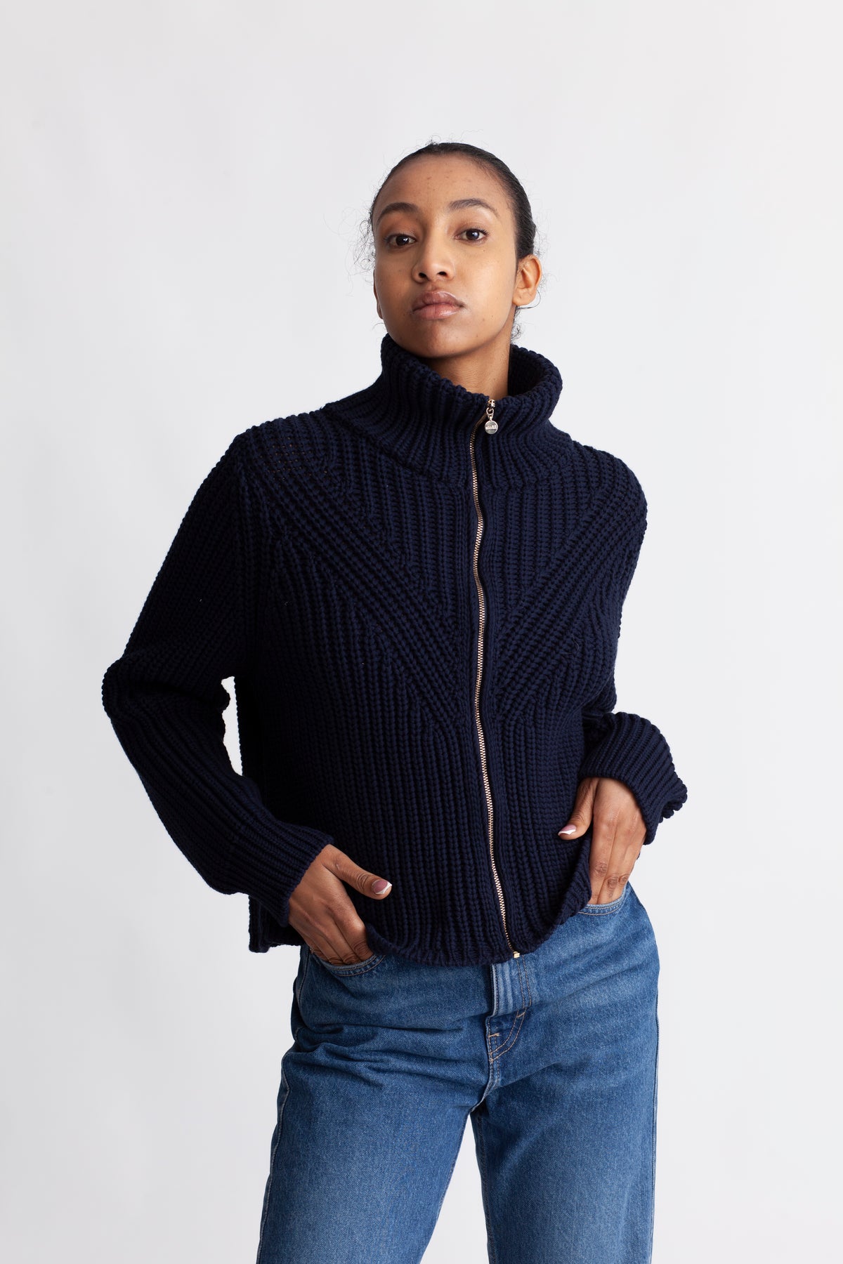 Viki Cardigan - Navy