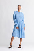 Lipe Dress - Blå Blommig