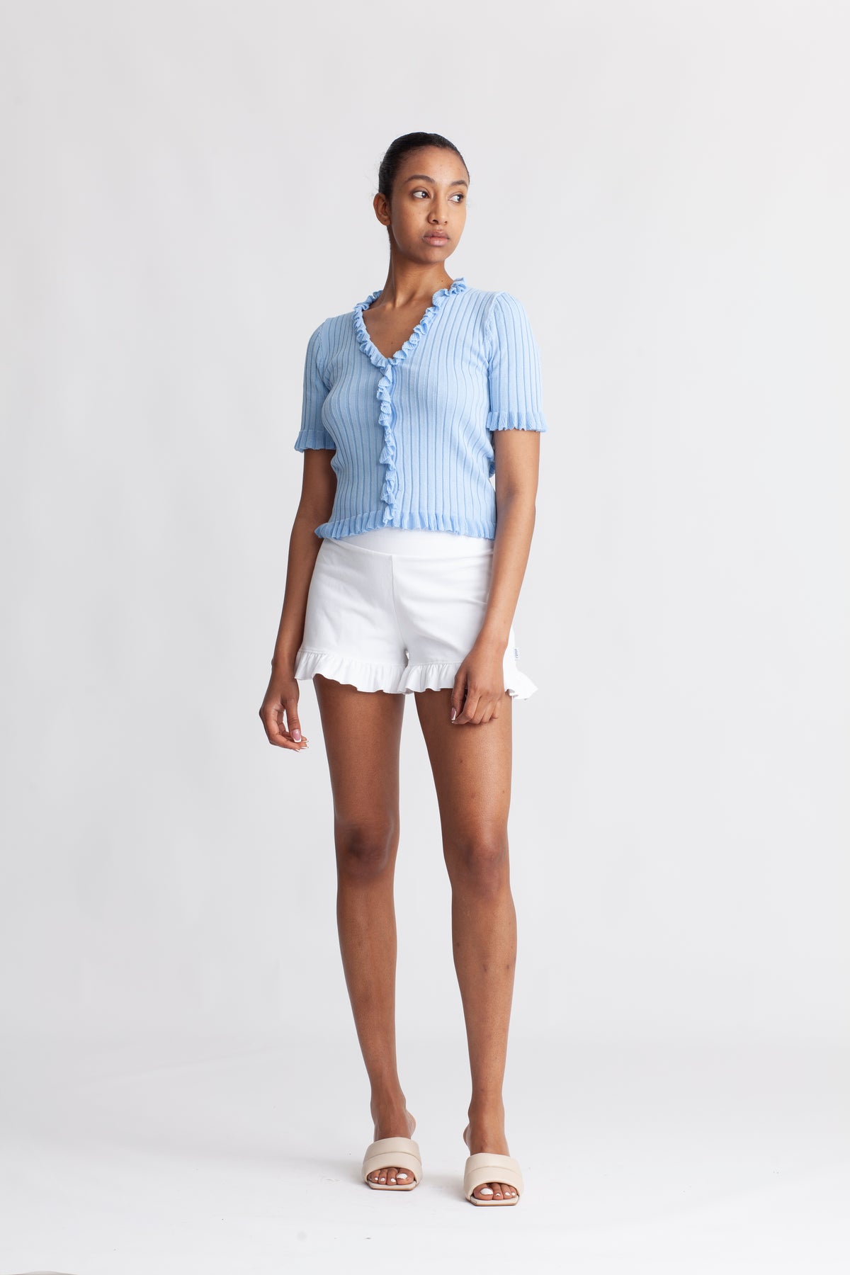Ella & il Tika Shorts - Bright White