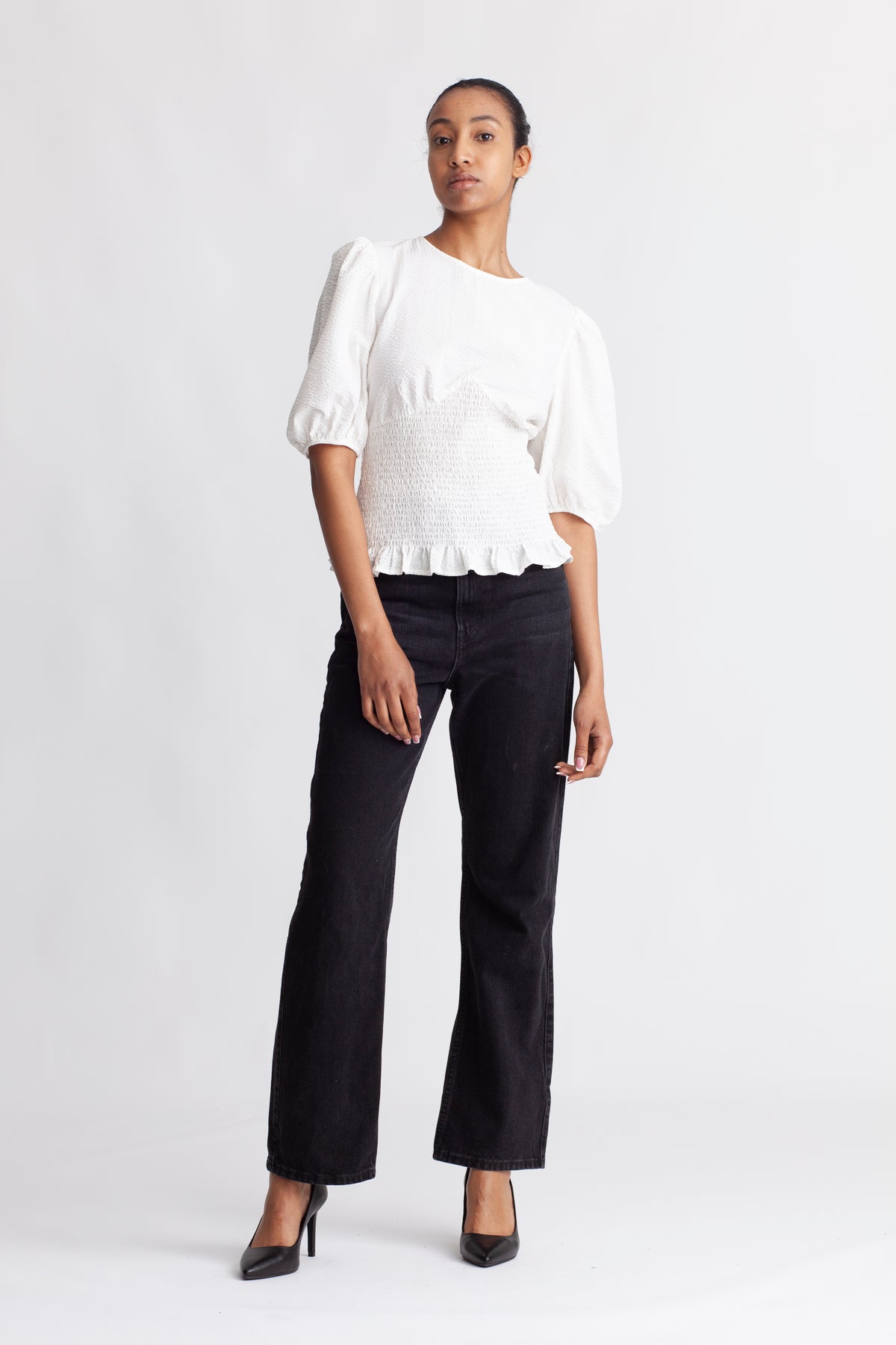 Dalena Blouse - White