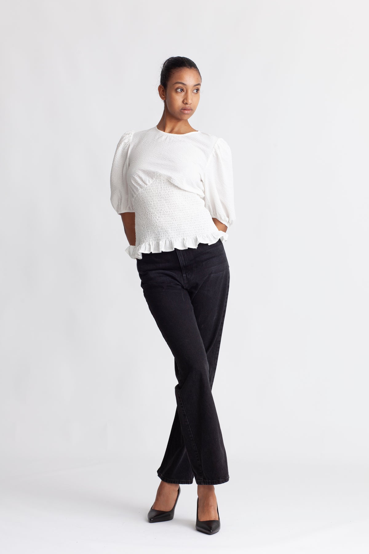 Dalena Blouse - White