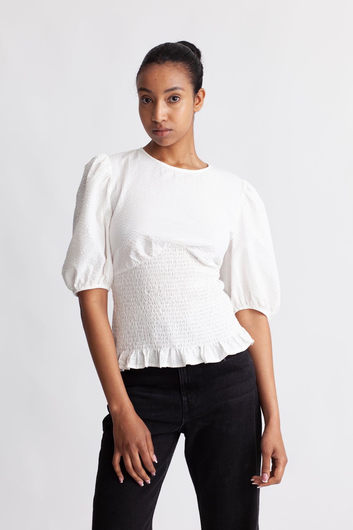 Dalena Blouse - White