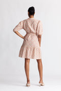 Kate Short Sleeve Dress - Rose/Red