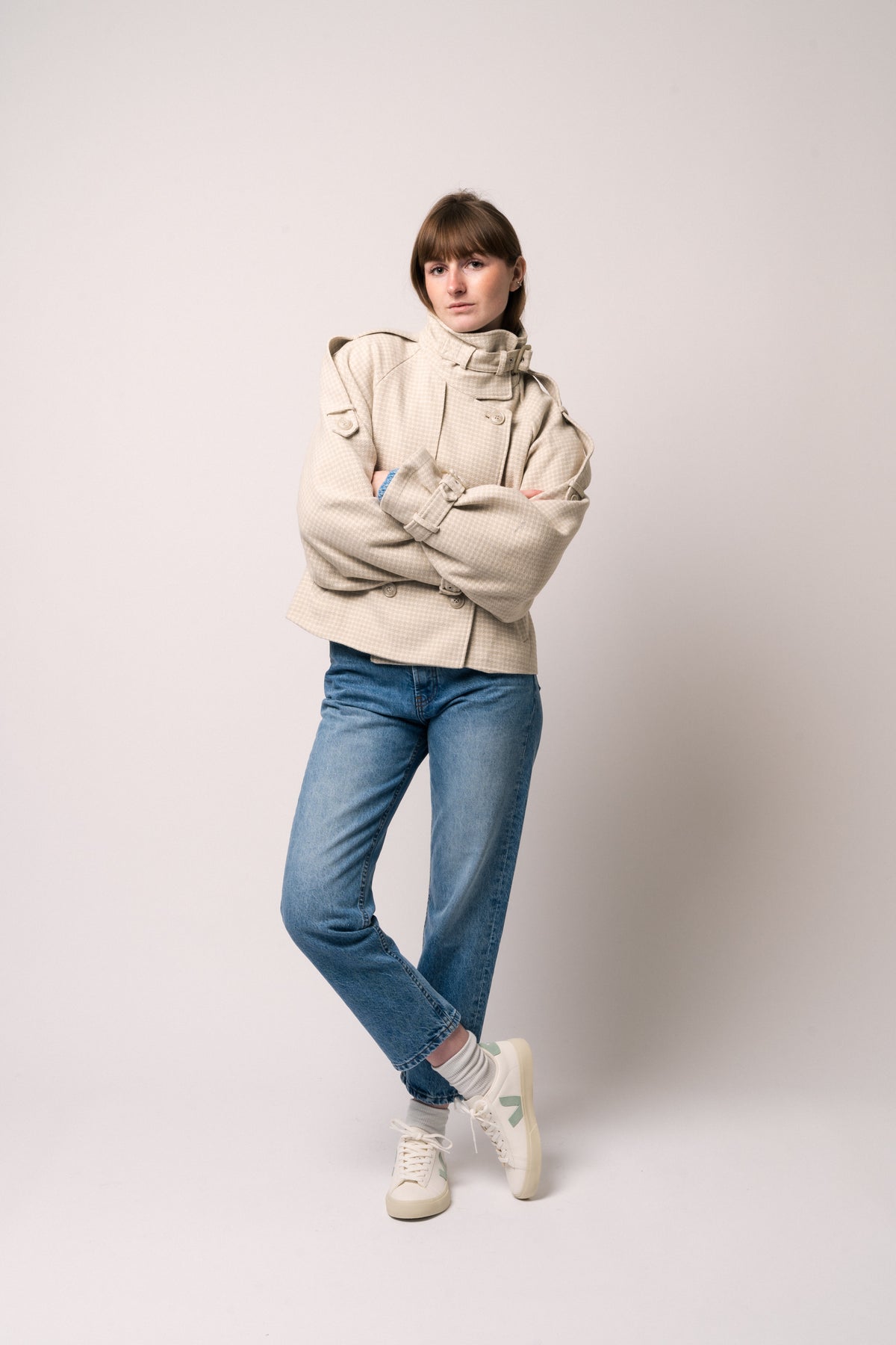 AvicGZ Jacket - Arctic Wolf Check