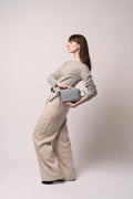 Cici Ws Patch Lurex Destroy - Gris Chine Clair