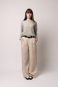 Cici Ws Patch Lurex Destroy - Gris Chine Clair