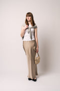 Cici Ws Patch Lurex Destroy - Gris Chine Clair