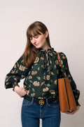 Perry Triple-Compartment Tote - Light Umber