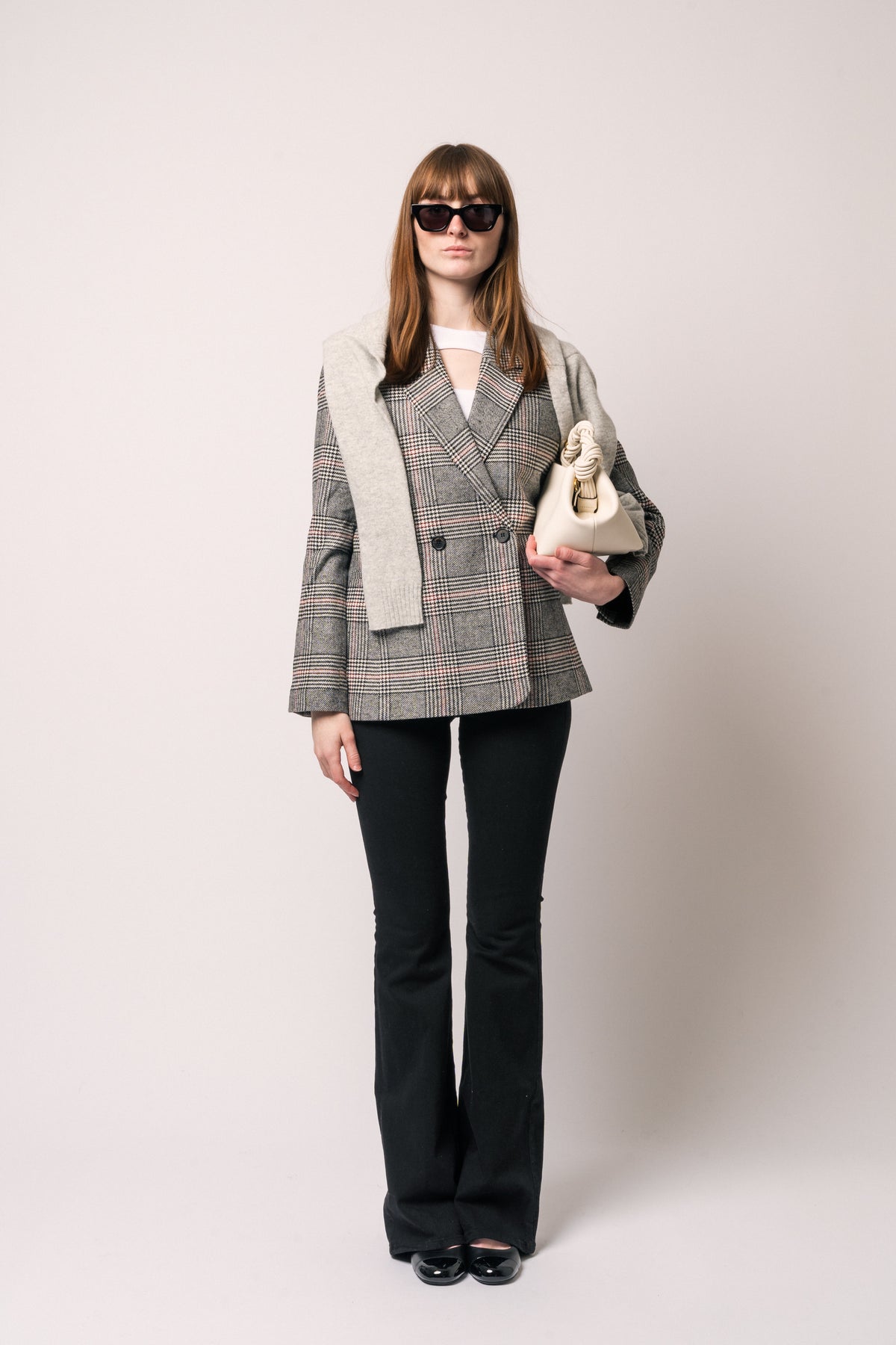 Ganni Bou Bag Small - Egret