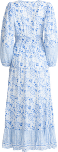 Elodie Dress - Capri Blue