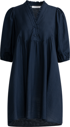 Heracc Midi Puff Dress - Ink