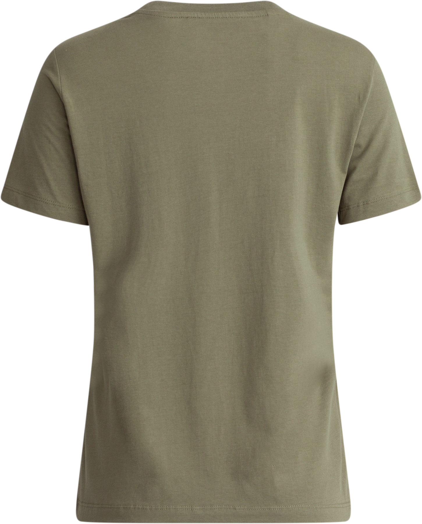 Myessential Ss O-Neck Tee - Olivine
