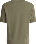Essential Ss Boxy Tee - Olivine