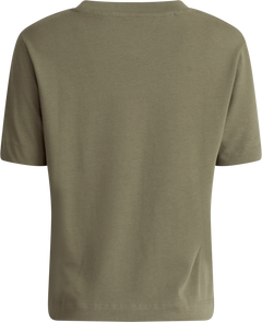 Essential Ss Boxy Tee - Olivine