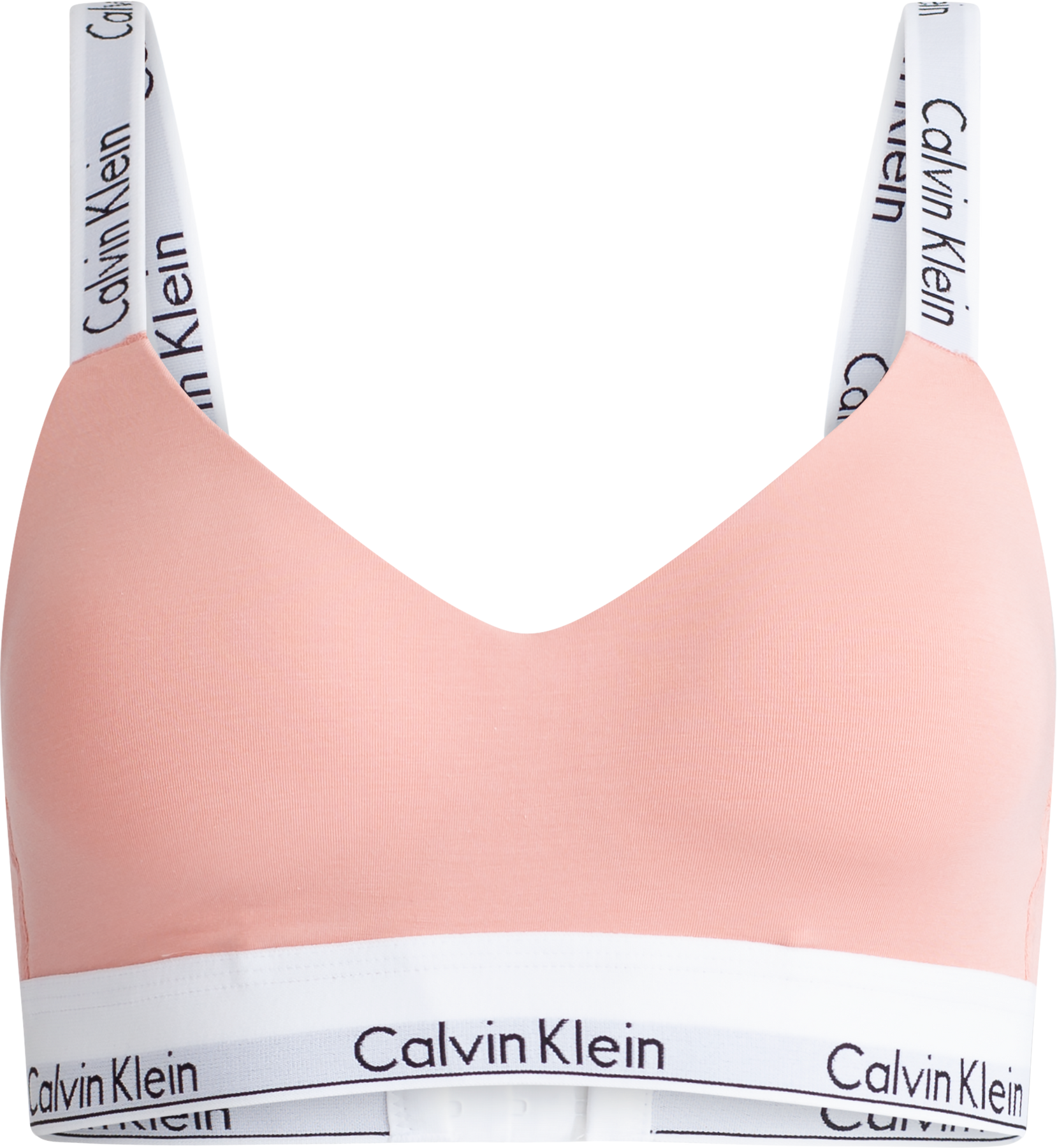 Lght Lined Bralette - Coral Almond