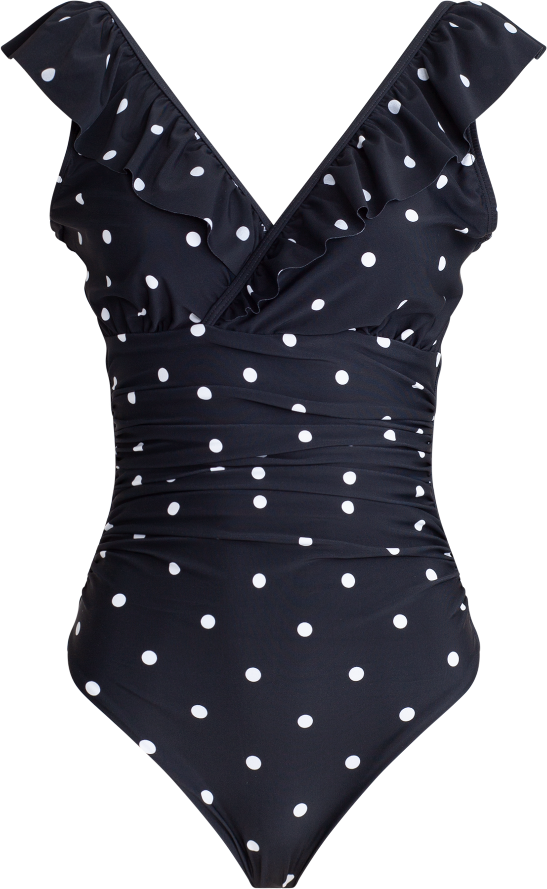 Agnes Swimsuit - Black Dot