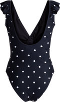 Agnes Swimsuit - Black Dot