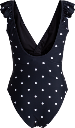 Agnes Swimsuit - Black Dot