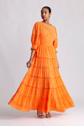 Paola Dress - Nectarine