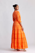 Paola Dress - Nectarine
