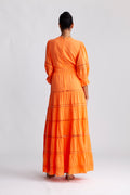 Paola Dress - Nectarine