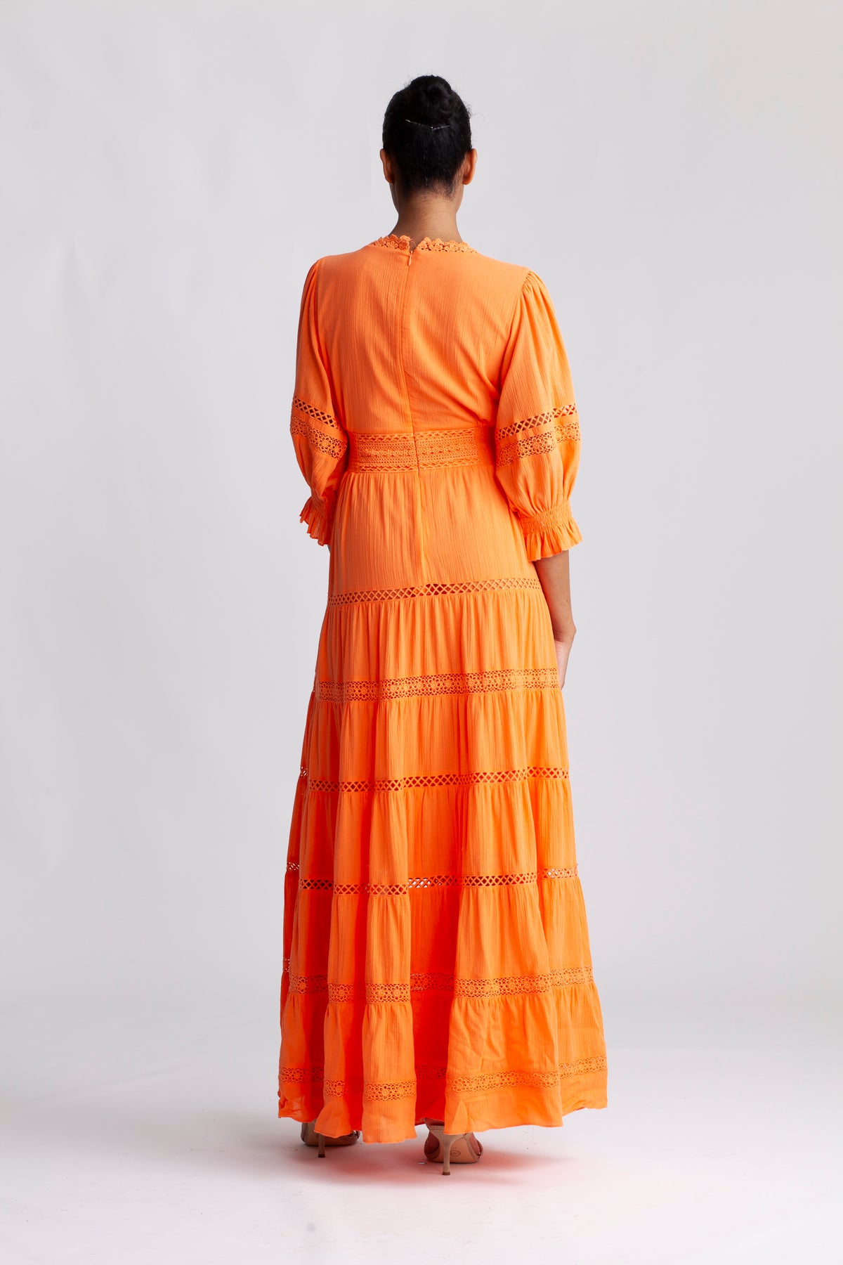 Paola Dress - Nectarine