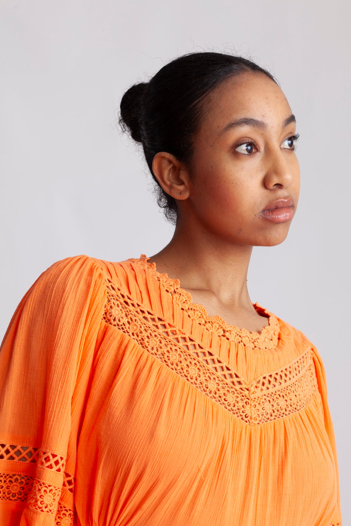 Paola Dress - Nectarine