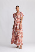 Emma - Orange Paisley