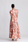 Emma - Orange Paisley
