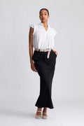 Rita Hw Long Skirt - Black