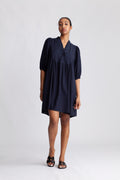 Heracc Midi Puff Dress - Ink