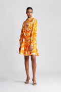 Yasrosalina Ls Dress - Star White Rosalina Print