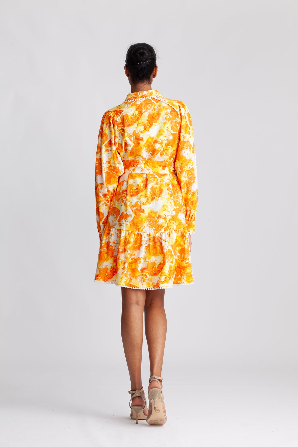 Yasrosalina Ls Dress - Star White Rosalina Print