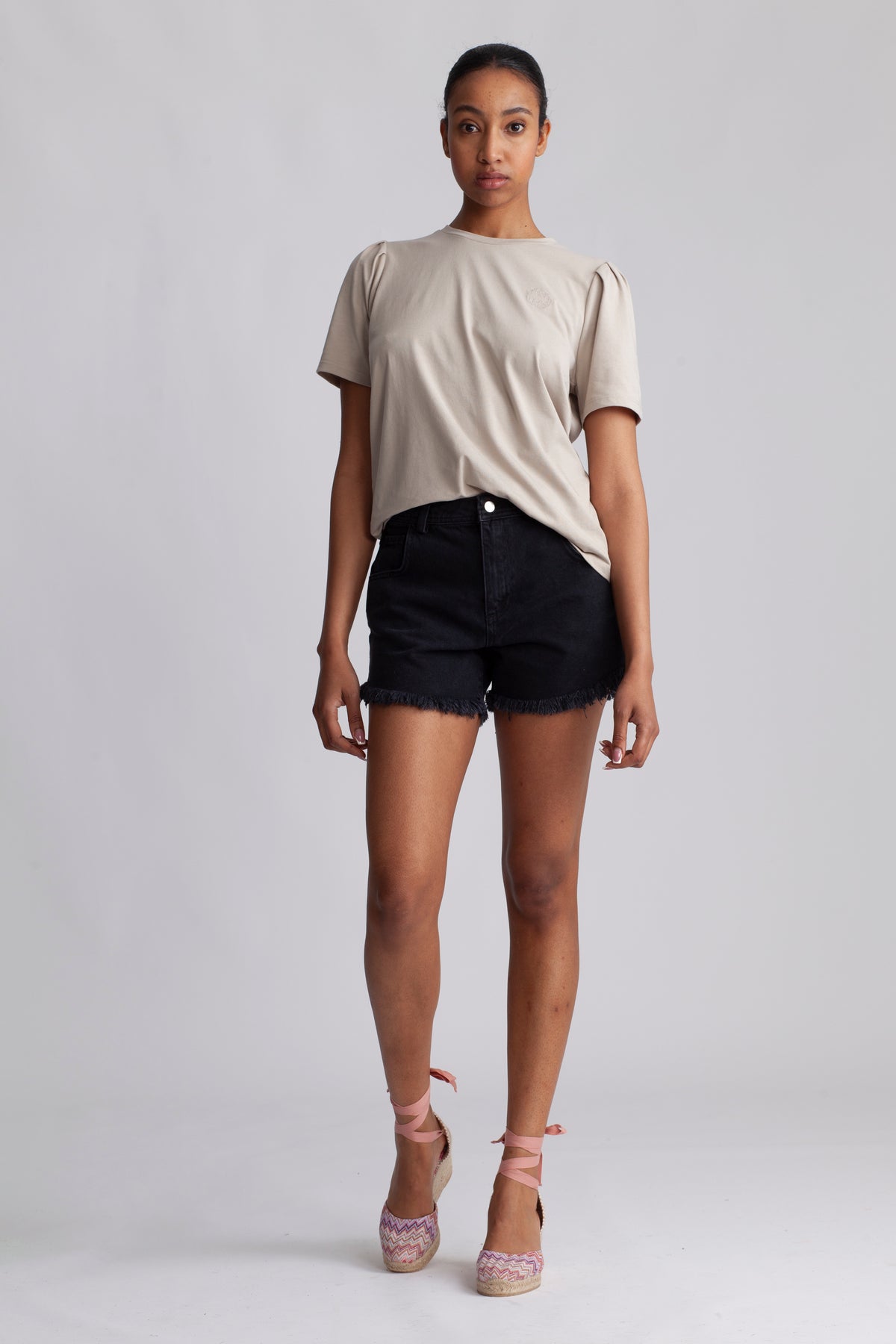 Porto Shorts - Washed Black
