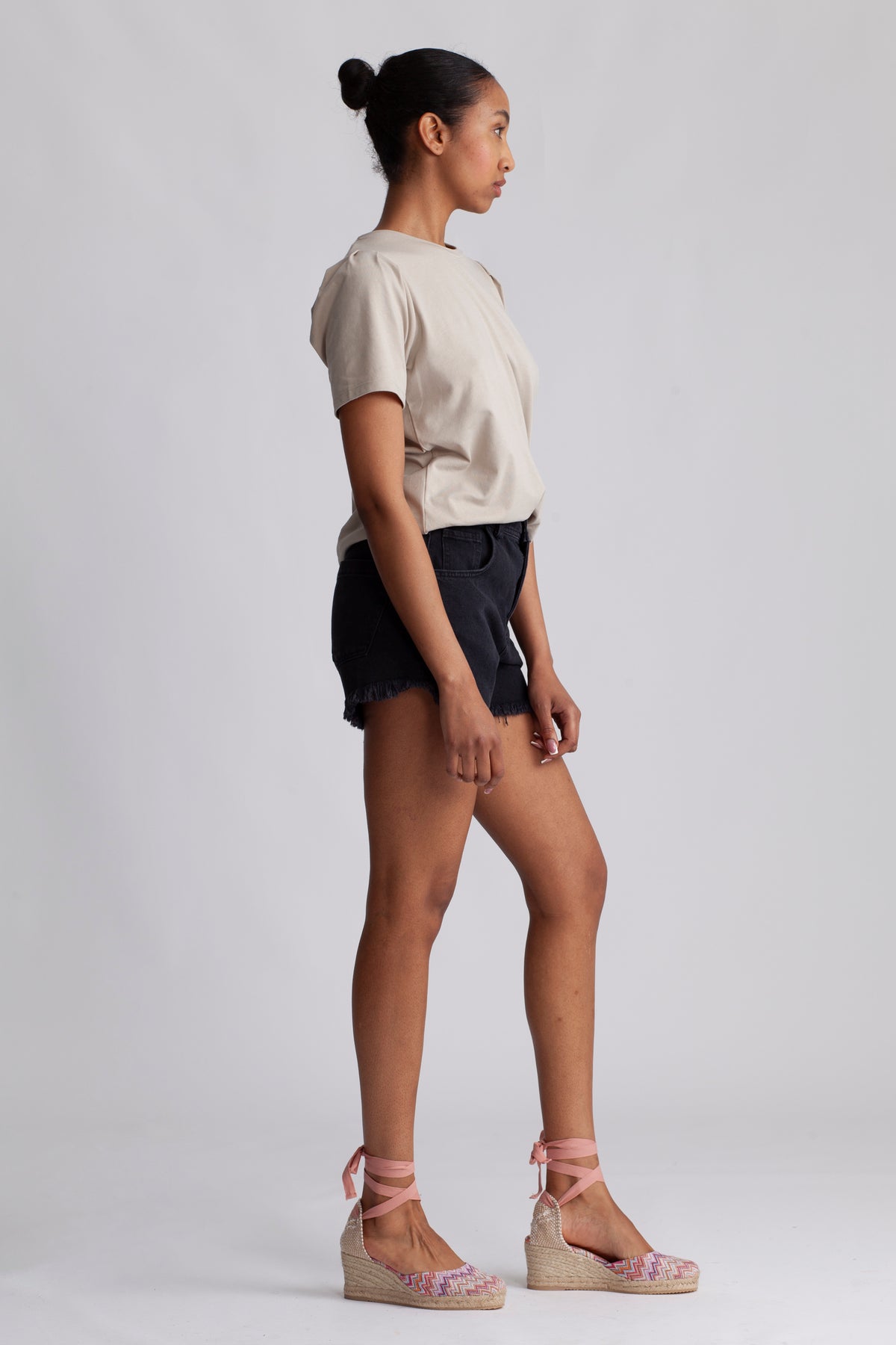 Porto Shorts - Washed Black