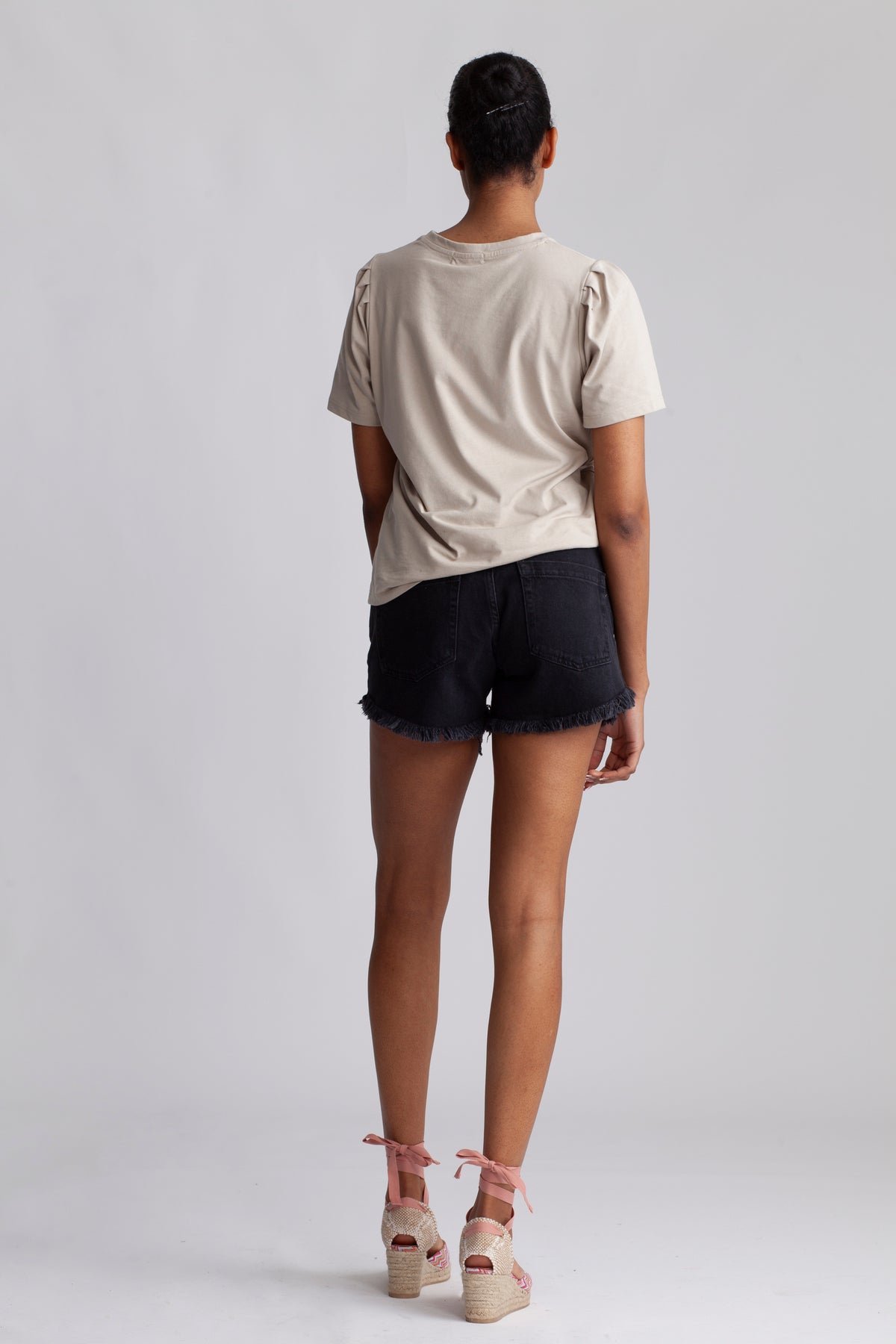 Porto Shorts - Washed Black
