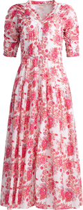 Fabienne Dress - Rasberry
