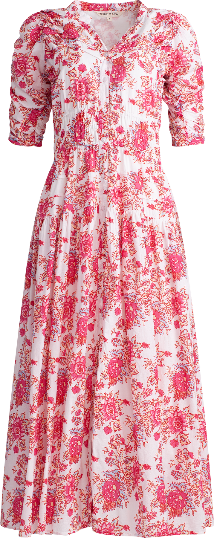 Fabienne Dress - Rasberry