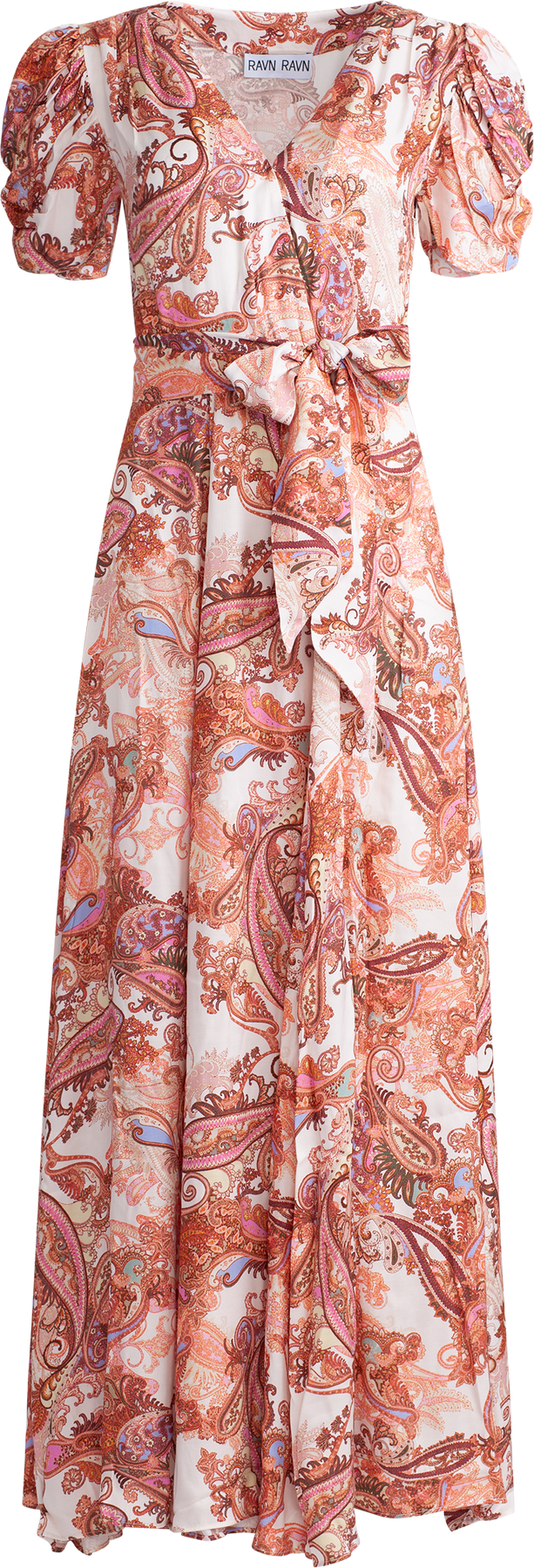 Emma - Orange Paisley