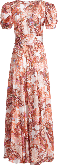 Emma - Orange Paisley