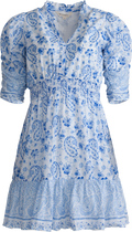 Billie Dress Short Sleeve - Capri Blue