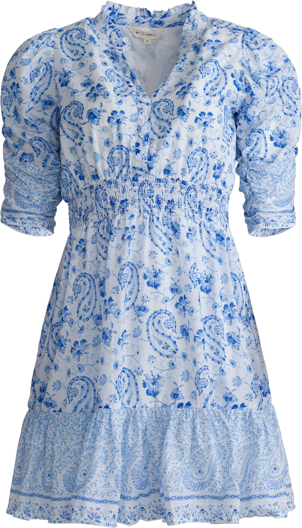 Billie Dress Short Sleeve - Capri Blue