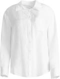 Relaxed Linen Shirt - White