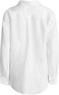Relaxed Linen Shirt - White